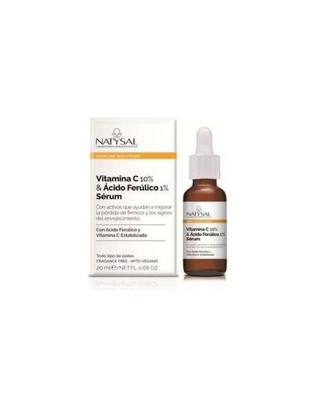 Vitamina C 10% & Acido Ferulico 1% Serum 20Ml. de Natysal