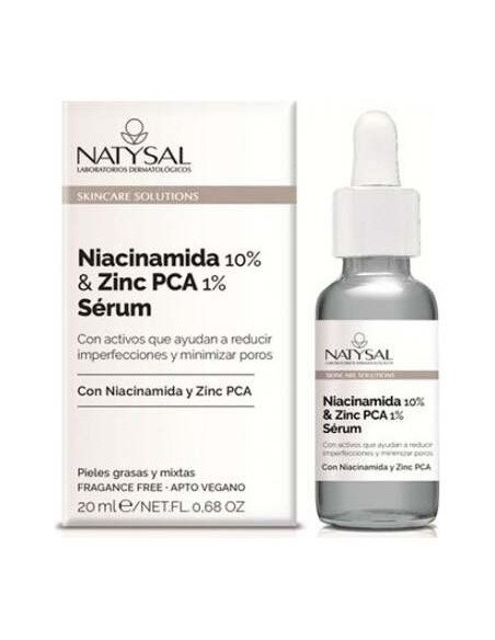Niacinamida 10% & Zinc Pca 1% Serum 20Ml. de Natysal