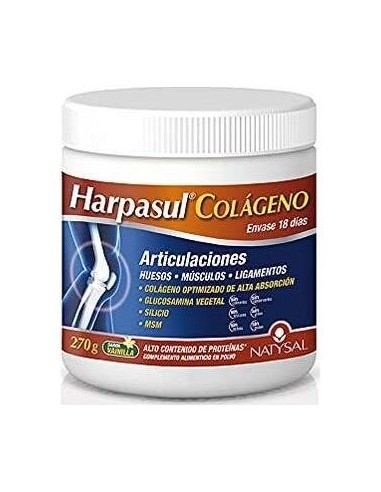 Harpasul Colágeno (Con Glucosamina, Msm Y Silicio) 270 gr. de Natysal
