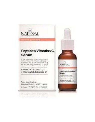 Sérum Péptide & Vitamina C 20 ml. de Natysal