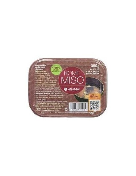 Kome Miso 300Gr de Mimasa