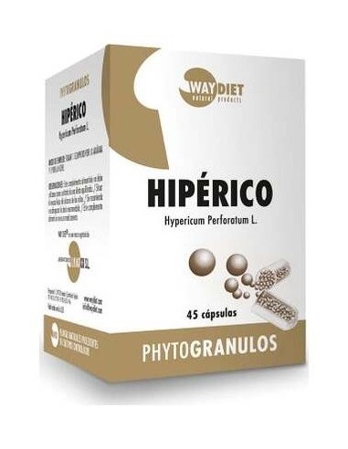 Hiperico Phytogranulos 45Caps. de Waydiet Natural Products