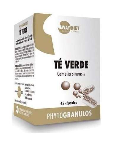 Te Verde Phytogranulos 45Caps. de Waydiet Natural Products