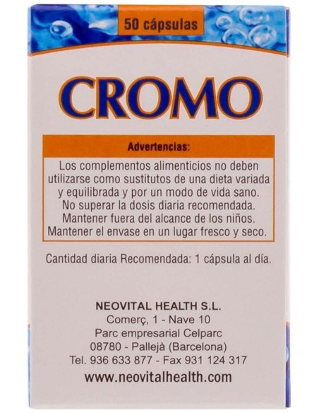 Cromo Microgranulos Neo 50Cap. de Neo