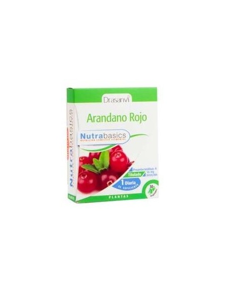 Nutrabasics Arandano Rojo 30Caps. de Drasanvi