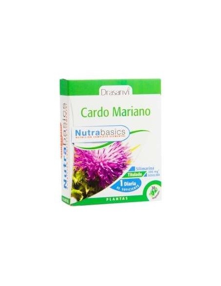 Nutrabasics Cardo Mariano 30Caps. de Drasanvi
