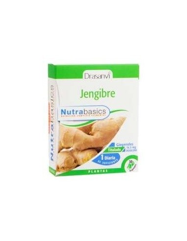 Nutrabasics Jengibre 30Caps. de Drasanvi
