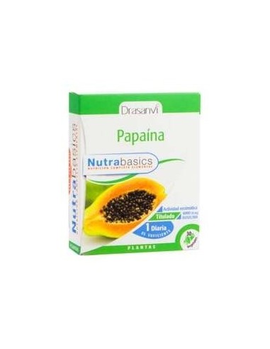 Nutrabasics Papaina 30Caps. de Drasanvi