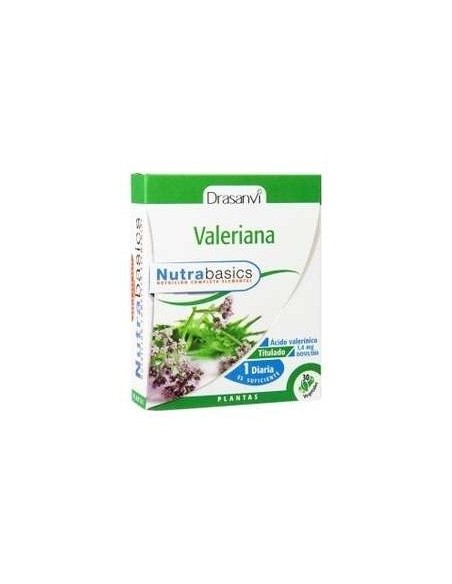 Valeriana 30 Capsulas Nutrabasicos Drasanvi