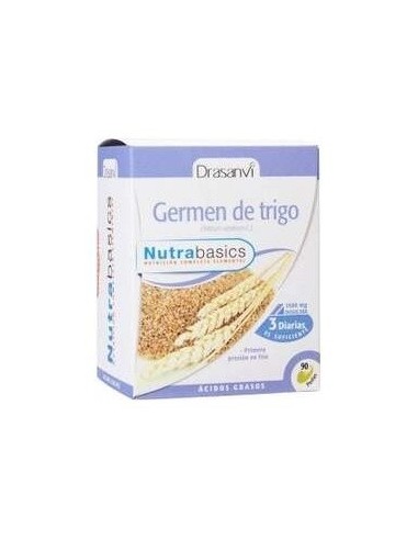 Germen Trigo 500Mg Bote 90 Perlas Nutrabasicos Drasanvi