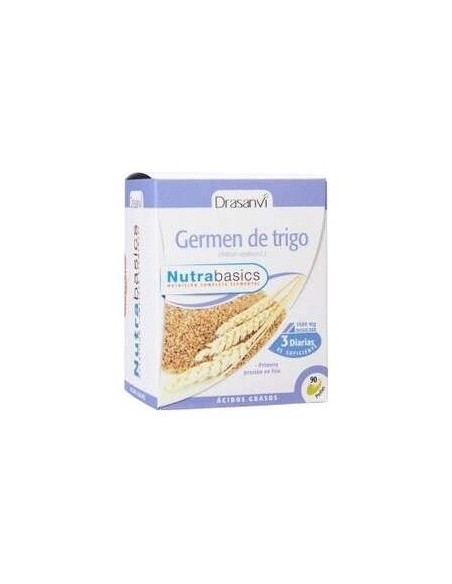 Germen Trigo 500Mg Bote 90 Perlas Nutrabasicos Drasanvi