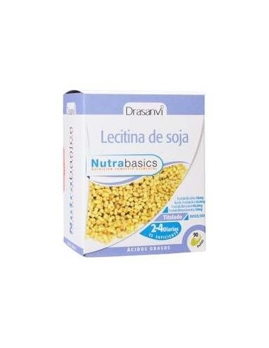 Nutrabasics Lecitina De Soja 540Mg. 90Perlas de Drasanvi