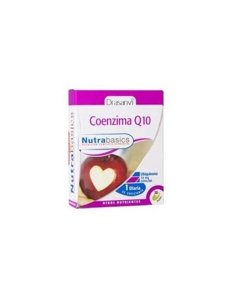 Nutrabasics Coenzima Q10 30Mg. 30Cap. de Drasanvi