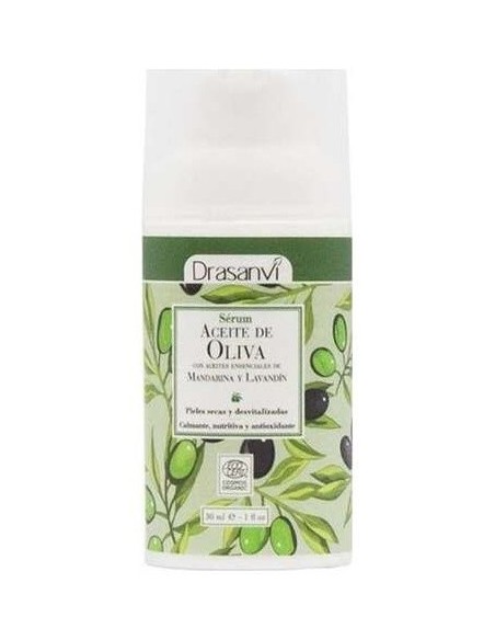 Serum Facial Aceite De Oliva 30Ml. Ecocert de Drasanvi