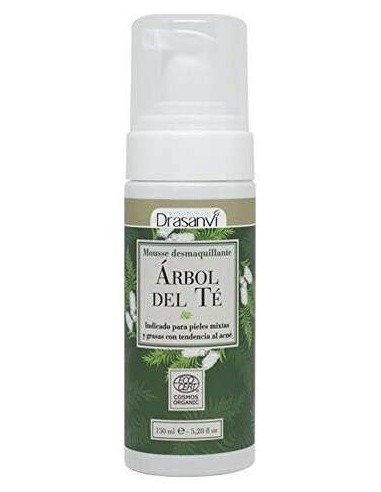 Mousse Limpiador Desmaquillante Arbol Del Te 150Ml de Drasanvi
