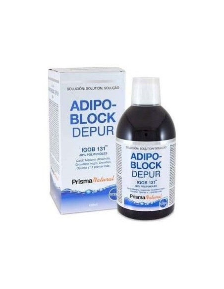 Solucion Adipo Block Depur 500Ml   de Prisma Natural