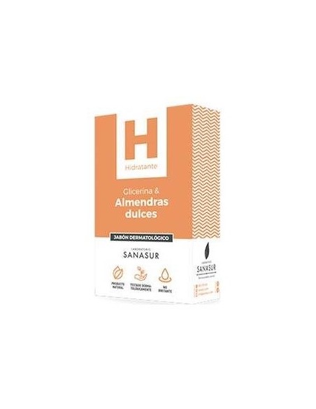 Jabon Glicerina Aceite De Almendras 100Gr. de Sanasur