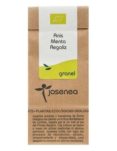 Anis Menta Regaliz Bolsa 50Gr. de Josenea