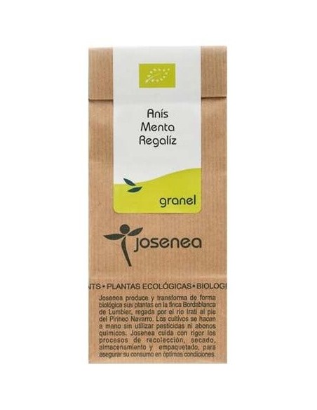 Anis Menta Regaliz Bolsa 50Gr. de Josenea