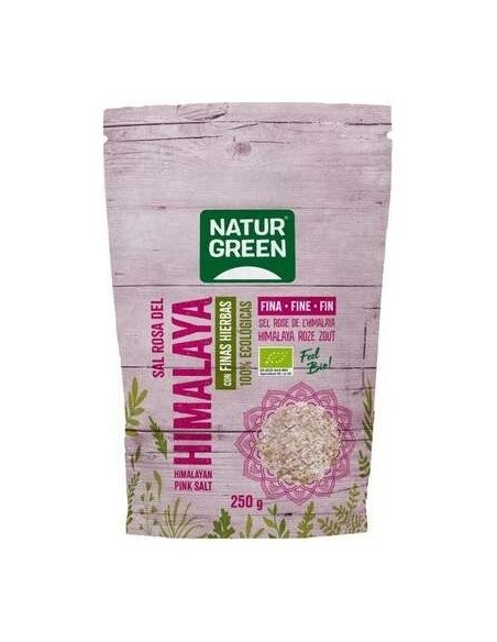 Sal Del Himalaya Con Finas Hierbas 250Gr. Bio Sg de Naturgreen