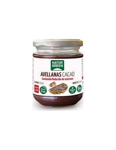 Crema De Avellanas 250Gr. Bio Sg Vegan de Naturgreen