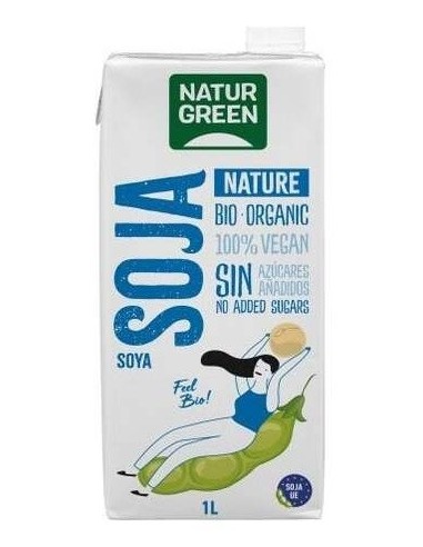 Bebida Vegetal De Soja Protein 1Lt 6Uds. de Naturgreen
