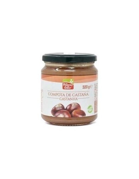 Compota De Castaña 290Gr. Bio de La Finestra Sul Cielo