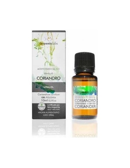 Coriandro Aceite Esencial Alimentario Bio 10Ml. de Terpenic