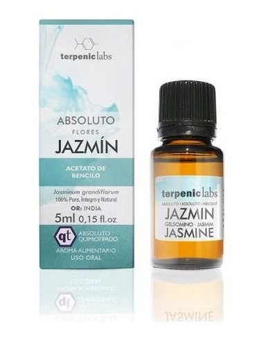 Jazmin Absoluto Aceite Esencial Alimentario 5Ml. de Terpenic