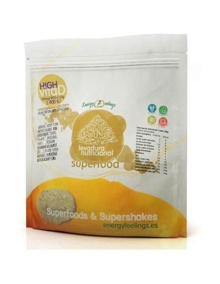 Levadura Nutricional Vita B+D Copos 250Gr. Vegan de Energy Feelings