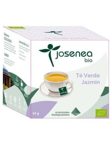 Te Verde-Jazmin 10Piramides Ensobradas Bio de Josenea