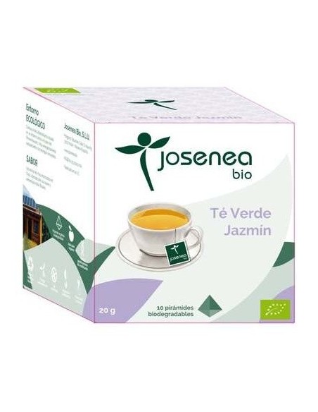 Te Verde-Jazmin 10Piramides Ensobradas Bio de Josenea