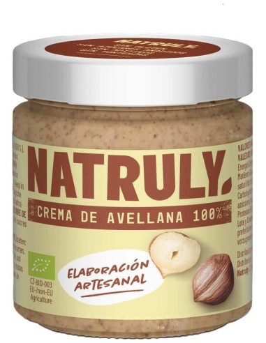 Crema De Avellana 100% 200Gr. de Natruly