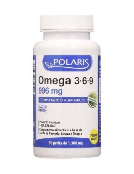 Omega 3-6-9 996Mg. 50Perlas de Polaris