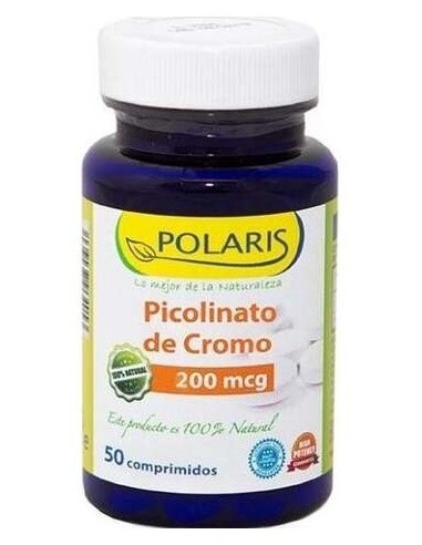 Picolinato De Cromo 200Mcg. 50Comp. de Polaris