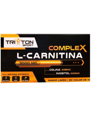 L-Carnitina Complex Triton 20Viales de Polaris
