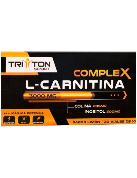 L-Carnitina Complex Triton 20Viales de Polaris