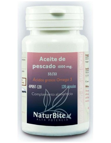 Aceite De Pescado 1000Mg. 60Cap. de Naturbite