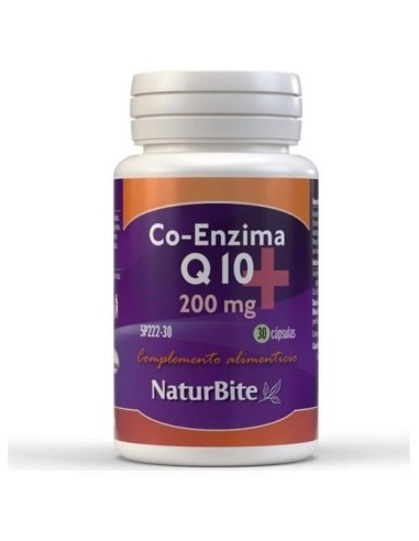Co-Enzima Q10 200Mg. 30Cap. de Naturbite