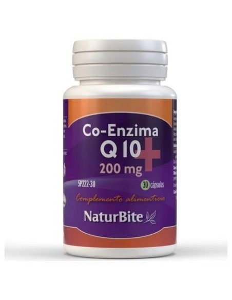 Co-Enzima Q10 200Mg. 30Cap. de Naturbite