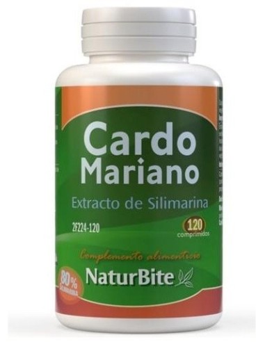 Extracto Silimarina Cardo Mariano 120Cap. de Naturbite