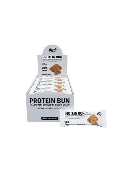 Protein Bun Bizcocho Speculoos Biscuit 15Udsx60Gr. de Pwd