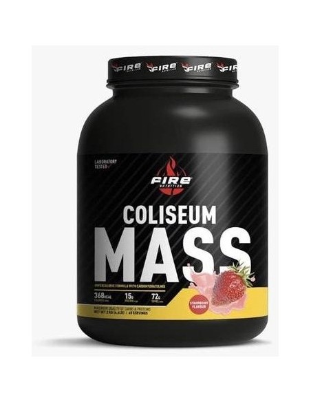 Coliseum Mass Gainer Fresa 3Kg. de Fire Nutrition