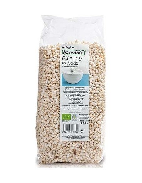 Arroz Hinchado Integral 175Gr. Bio de Mandole