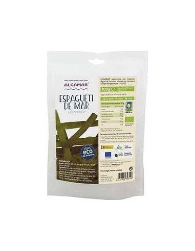 Alga Espagueti De Mar Bolsa Pequeña Bio 50 g  de Algamar
