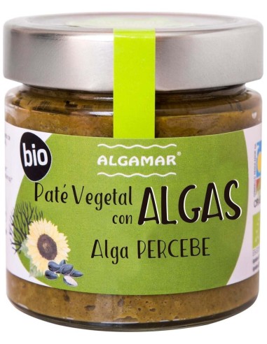 Paté De Alga Percebe Bio 180 g  de Algamar