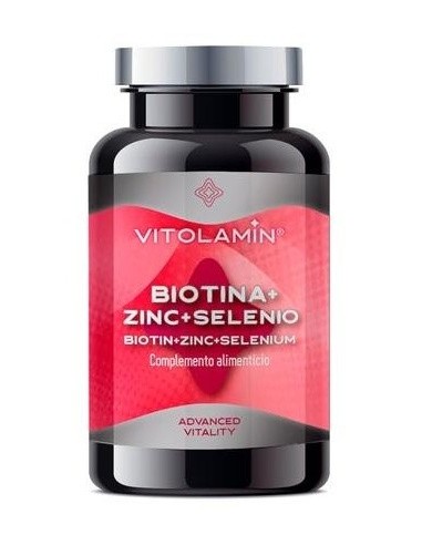 Biotina+Zinc+Selenio 365 Comprimidos Vitolamin
