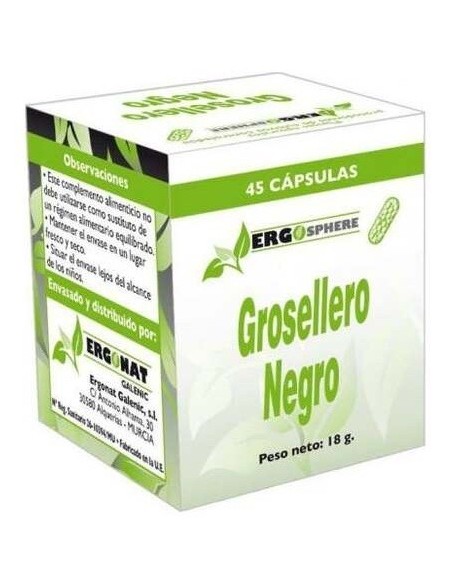 Grosellero Negro Ergosphere 45Cap. de Ergonat