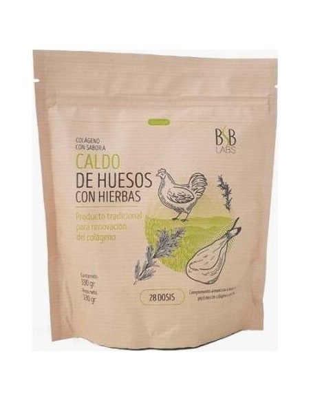 Colageno De Caldo De Huesos Con Hierbas 330Gr. de Bsb Labs