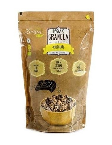 Granola De Chocolate 300Gr.  Bio Sg Vegan de Zealia